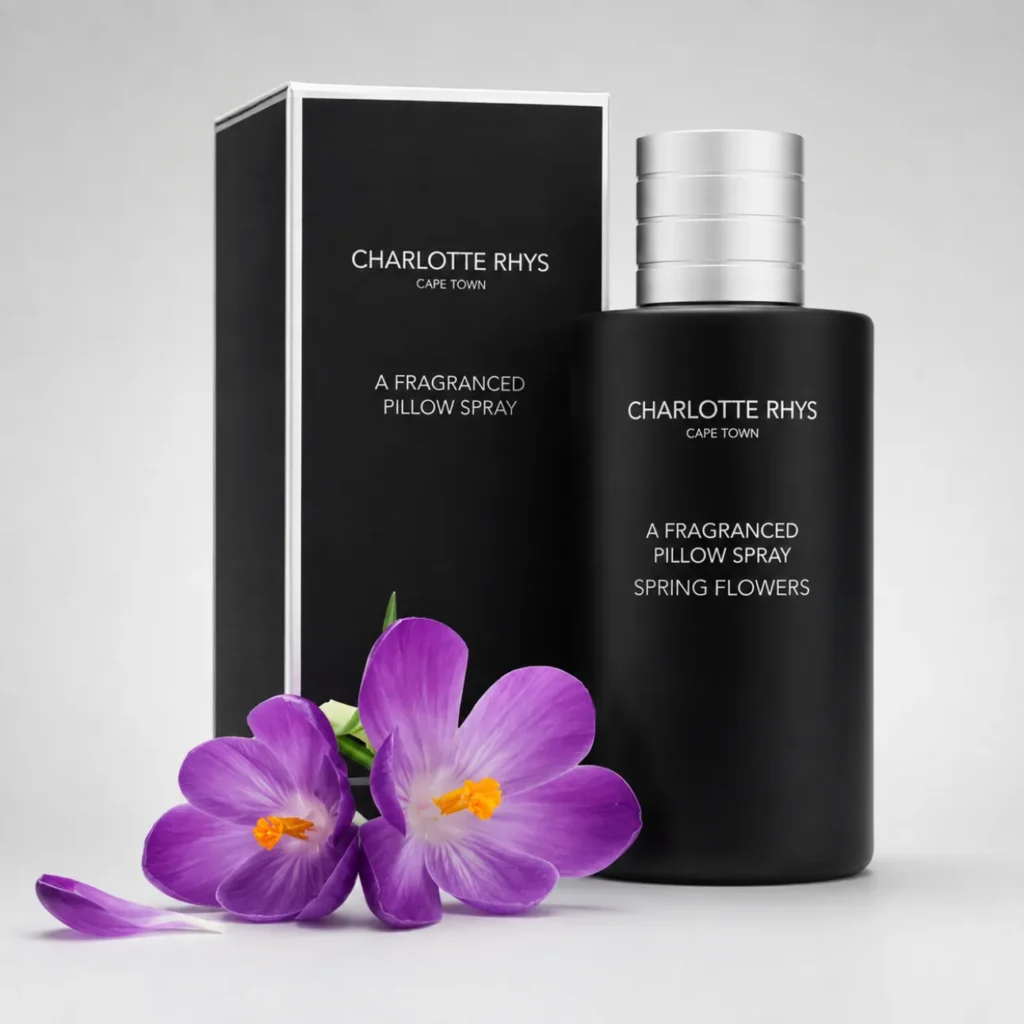 Add a delicate floral fragrance to pillows, bed linen and guest-room spaces with the Charlotte Rhys Fragranced Pillow Spray Spring Flowers. Presented in the signature matte black bottle with elegant silver detailing, this refined pillow spray brings a fresh, floral finishing touch to luxury bedrooms and hospitality environments.